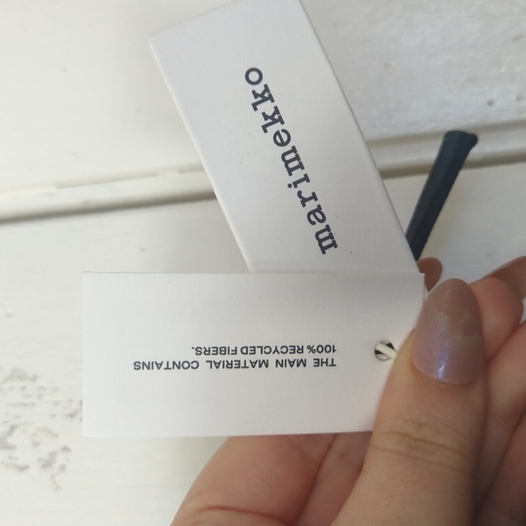 Marimekko Black and Teal Unikko Shoulder Bag NWT - Picture 4 of 6